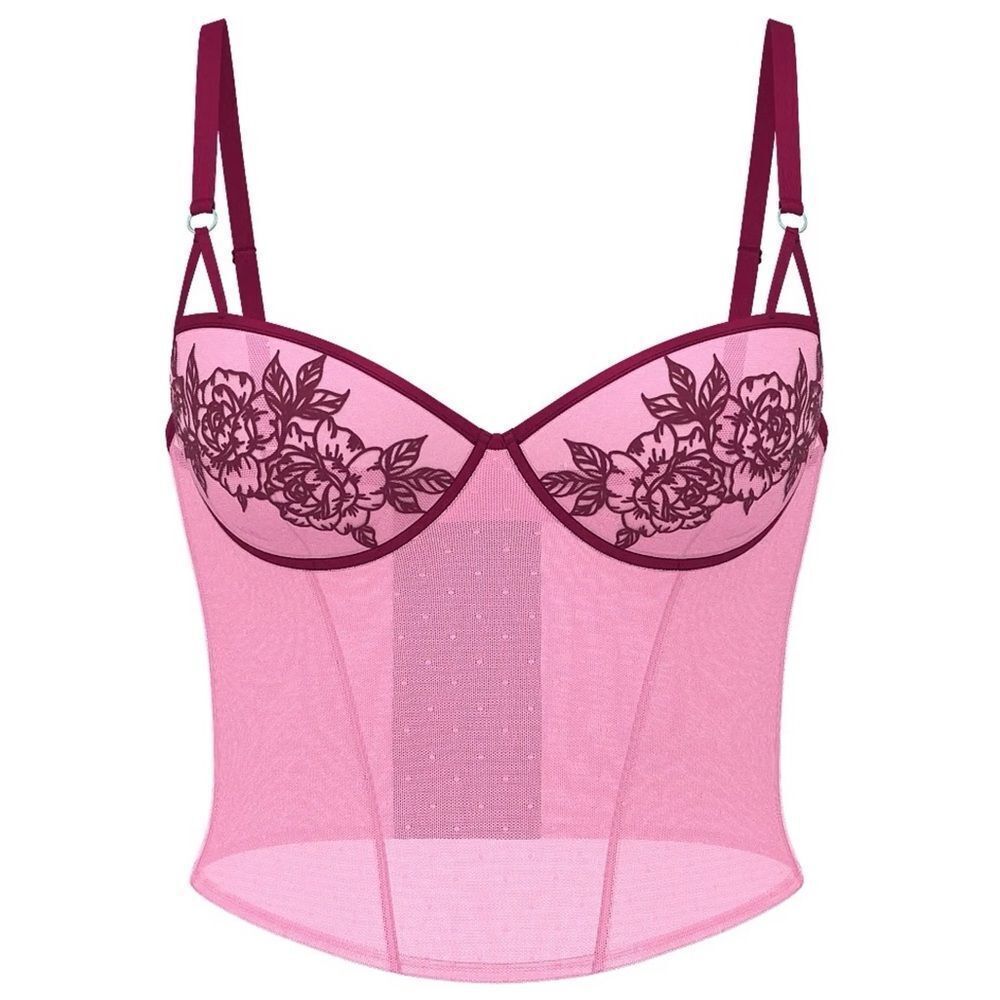Victoria’s Secret/PINK Wink™ Lightly Lined Balconette Corset Top in the Size XL